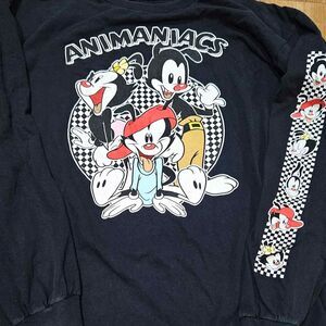 Animaniacs Checkered Long-Sleeve T-Shirt |